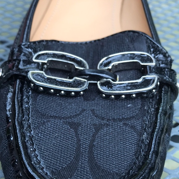 Coach Signature Cloth Loafers - Picture 4 of 5